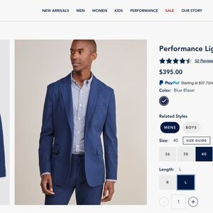 Vineyard Vines Charcoal Blazer